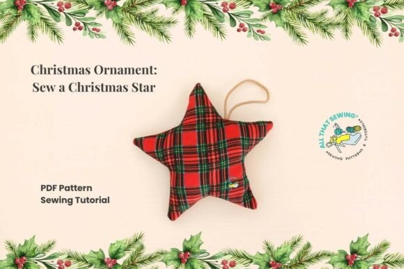 Fabric Star | Christmas Ornament DIY