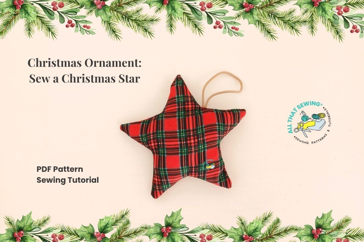 Fabric Star | Christmas Ornament DIY
