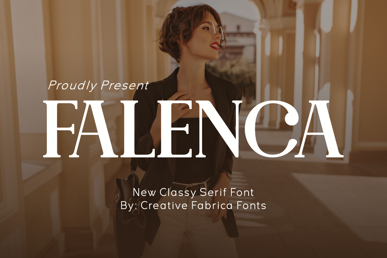 Falenca font preview