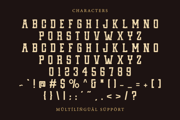 Famous Vintage Font - Preview 1