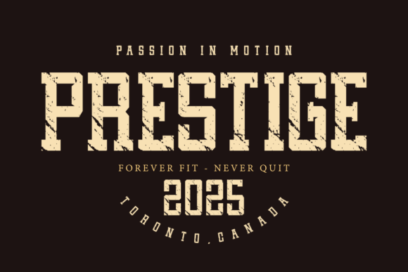 Famous Vintage Font - Preview 2