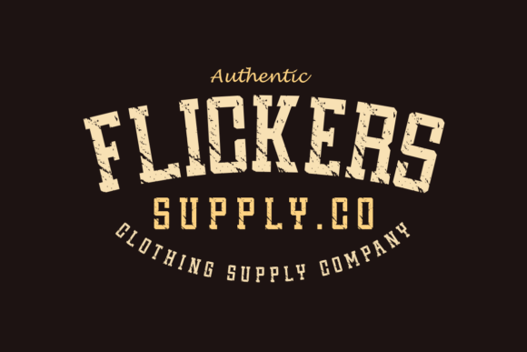 Famous Vintage Font - Preview 3
