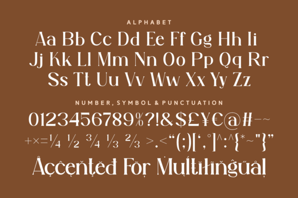 Fioren Font PNG with transparent background - Preview 3