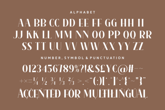 Glaurisa Font - Preview 3
