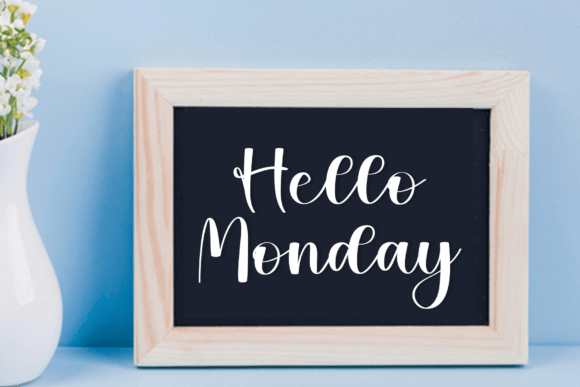 Goodbye September Font PNG with transparent background - Preview 4