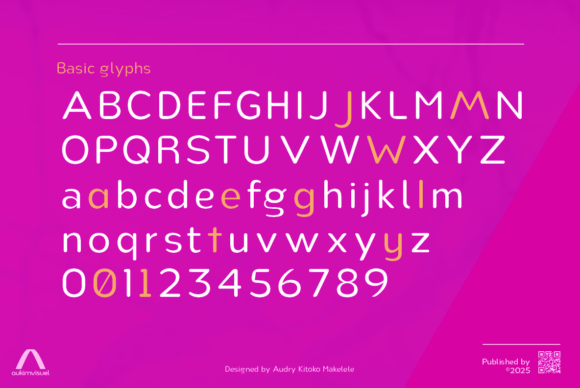Nsai Pro Rounded Compressed Font PNG with transparent background - Preview 2