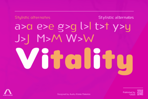 Nsai Pro Rounded Compressed Font PNG with transparent background - Preview 5