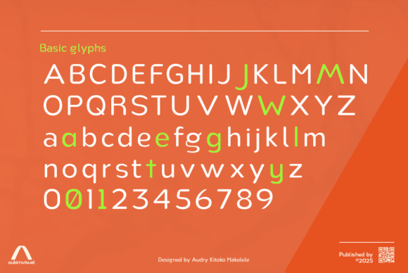 Nsai Pro Rounded Narrow Font PNG with transparent background - Preview 2