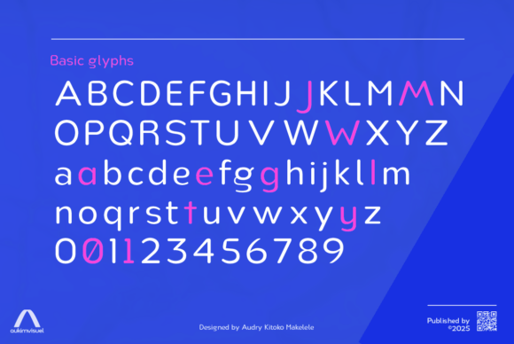 Nsai Pro Rounded Wide Font PNG with transparent background - Preview 2