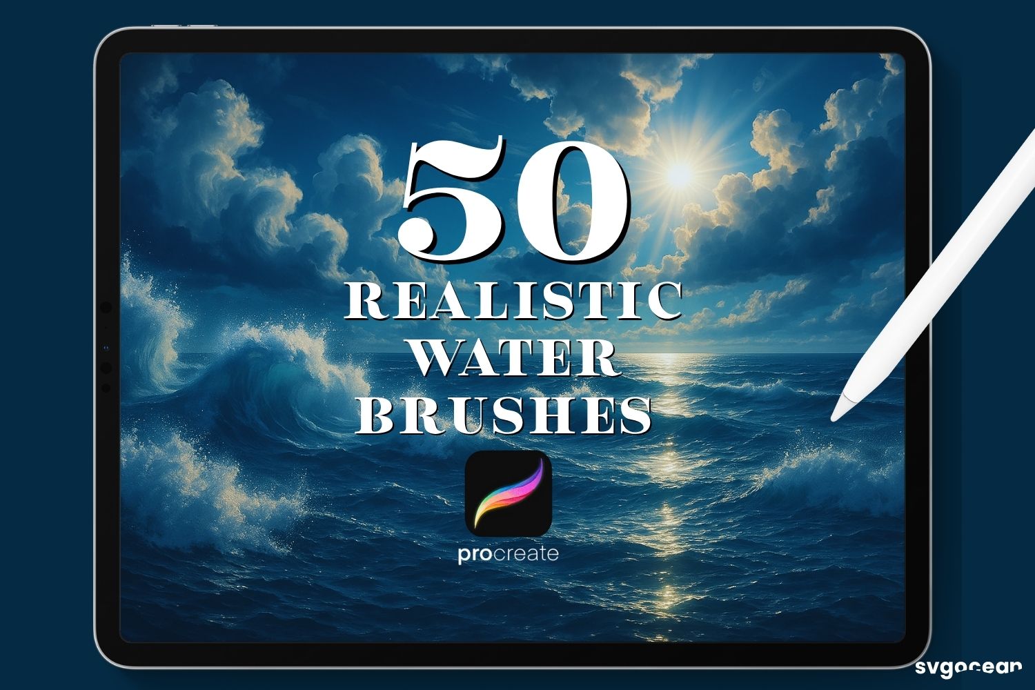 Water Procreate Brushes - photo 1