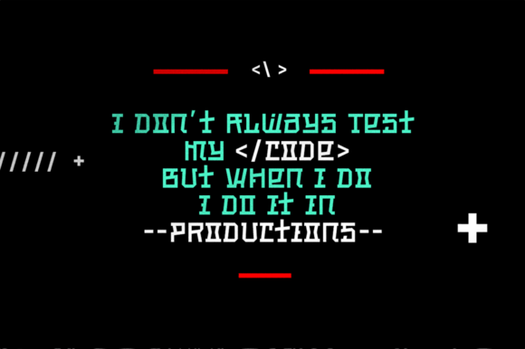 Atlas Code Font - Preview 2