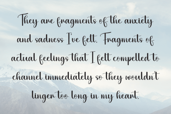 Autography Font - Preview 5