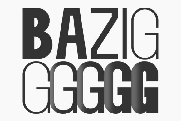 Bazig Font - Preview 1