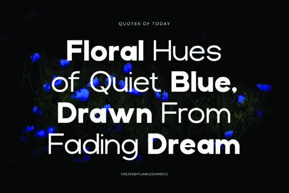 Dectone Font - Preview 3