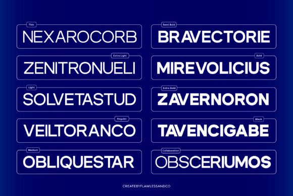 Dectone Font - Preview 4