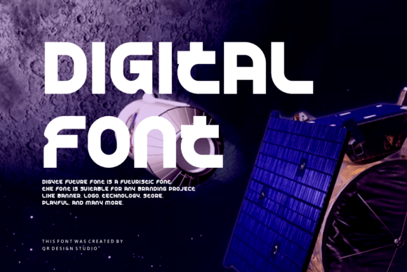 Digyte Future Font - Preview 2