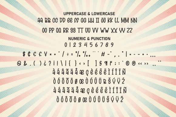 Display Retro Font PNG with transparent background - Preview 6