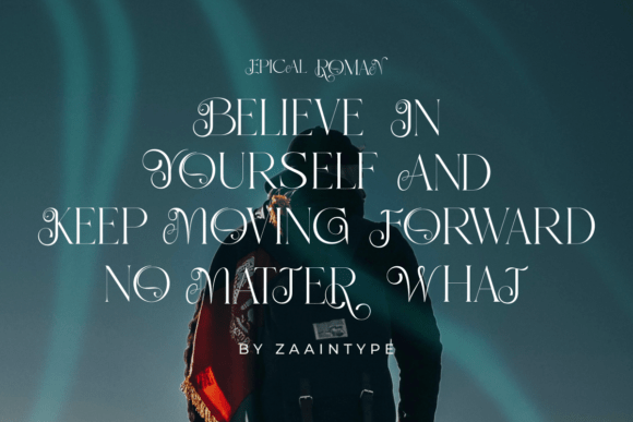 Epical Roman Font PNG with transparent background - Preview 4