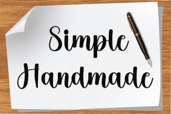 Farmhouse Maddison Font PNG with transparent background - Preview 2
