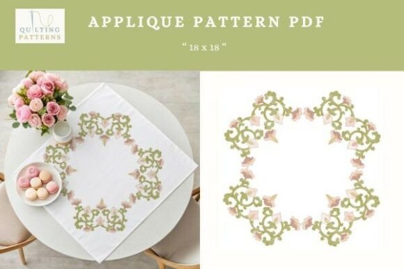 Floral Applique Pattern PDF