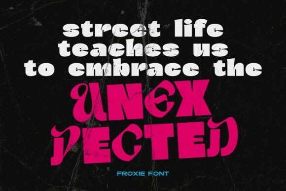 Froxie Font - Preview 1