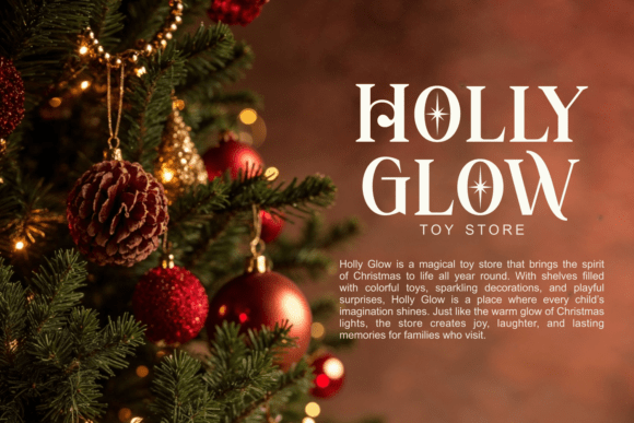 Holly Gloria Font - Preview 1