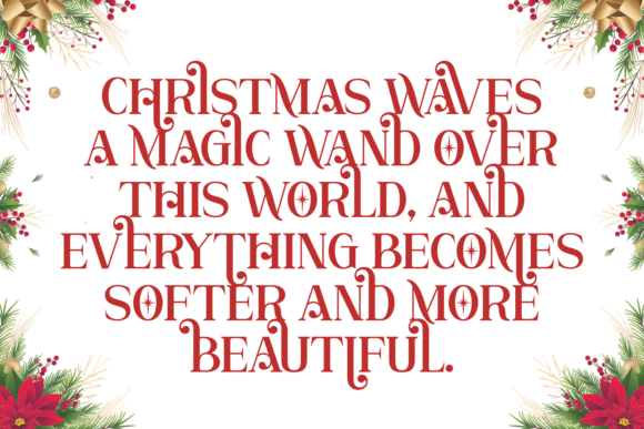 Holly Gloria Font - Preview 3