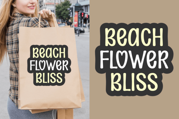 Matira Beach Font PNG with transparent background - Preview 3