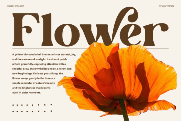 Myrelia Font PNG with transparent background - Preview 1