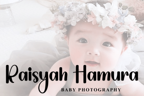 October Farmhouse Font PNG with transparent background - Preview 1