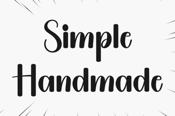 October Farmhouse Font PNG with transparent background - Preview 3