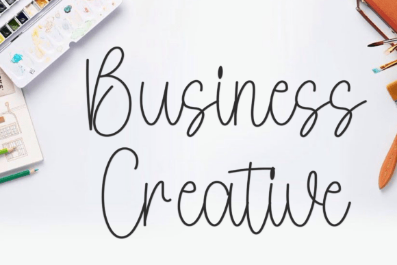 Outside Beautiful Font PNG with transparent background - Preview 3