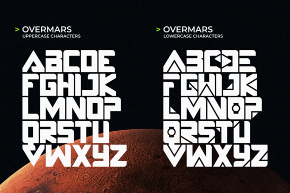 Overmars Font PNG with transparent background - Preview 4