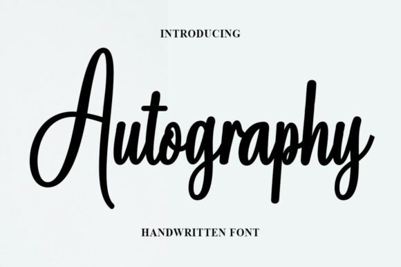 Autography Font - Preview 6