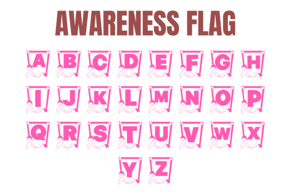 Awareness Flag Font - Preview 2