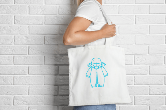 Cute Baby Clothes Font - Preview 5