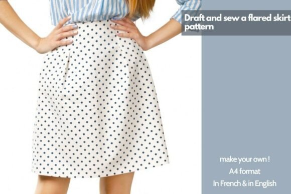 Flared Skirt Pattern Pattern Drafting
