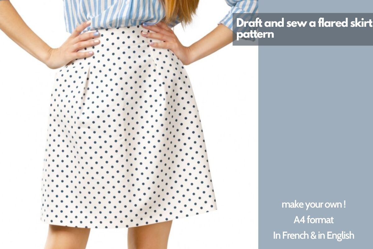 Flared Skirt Pattern Pattern Drafting