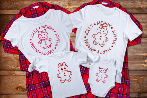 Gingerbread Girl Font PNG with transparent background - Preview 3