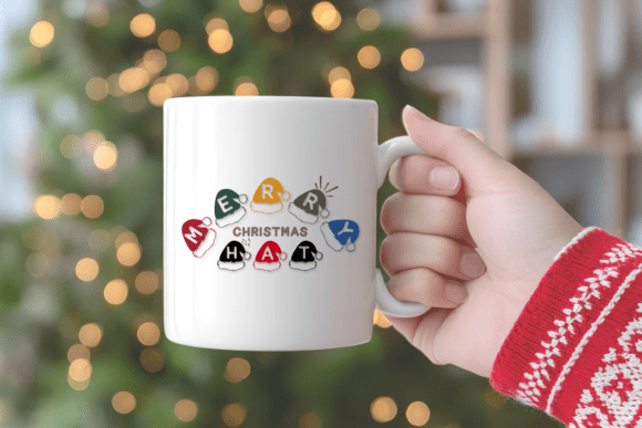 Merry Hat Font PNG with transparent background - Preview 1