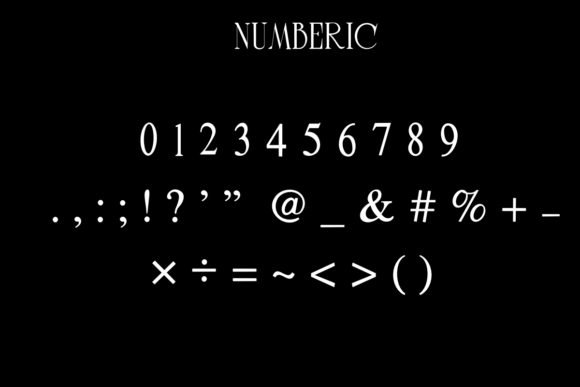 Angel Cards Font PNG with transparent background - Preview 3
