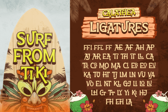 Calathea Font - Preview 5