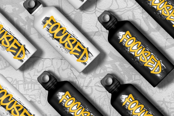 Death Subway Graffiti Font - Preview 2