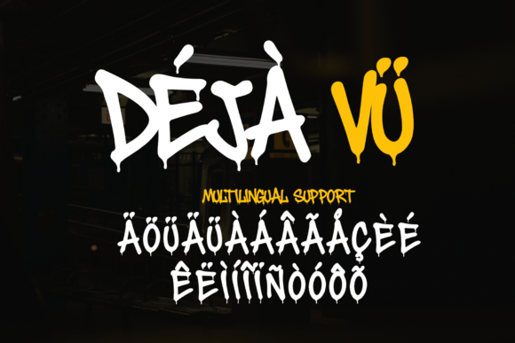 Death Subway Graffiti Font - Preview 5