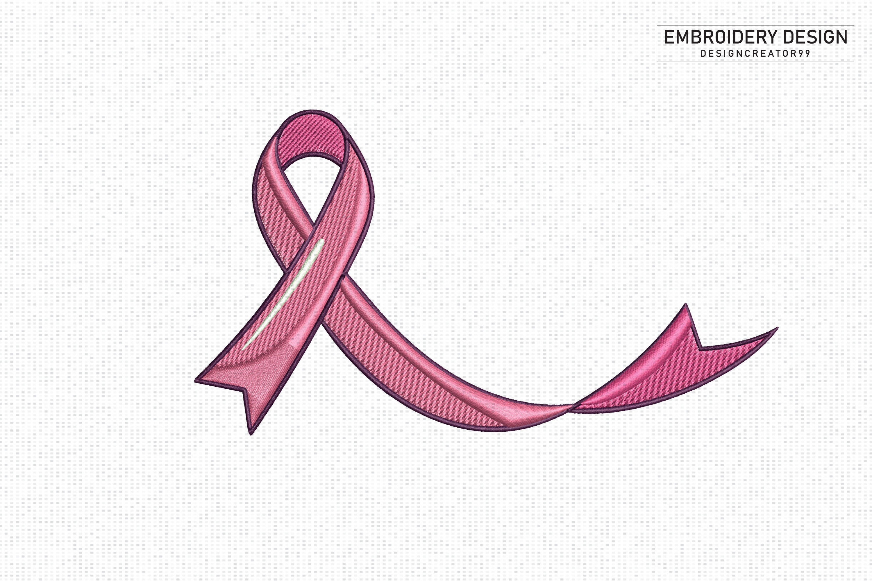 Flowing Awareness Ribbon