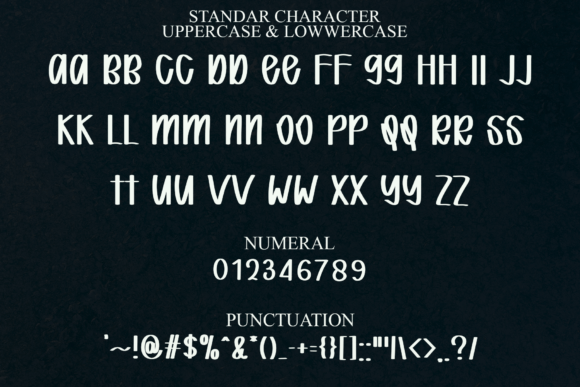 Preppy Cheer Font PNG with transparent background - Preview 6
