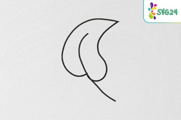 Simple Leaf Outline