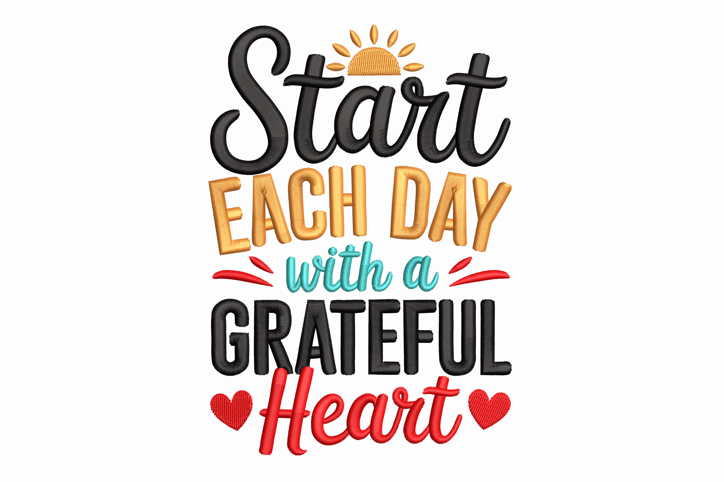 Start Each Day with a Grateful Heart