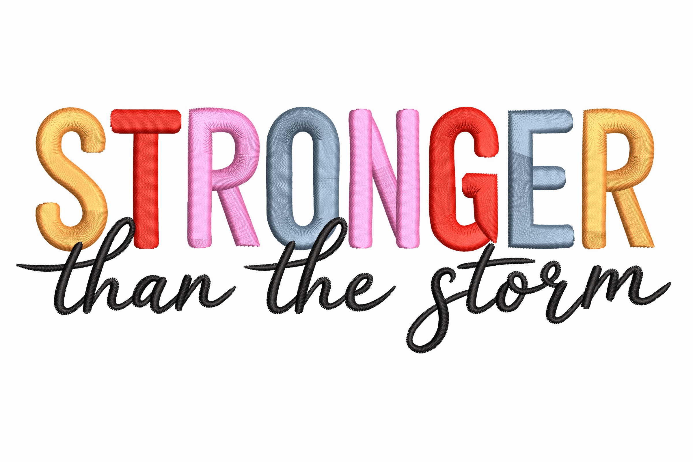 Stronger Than the Storm Motivational