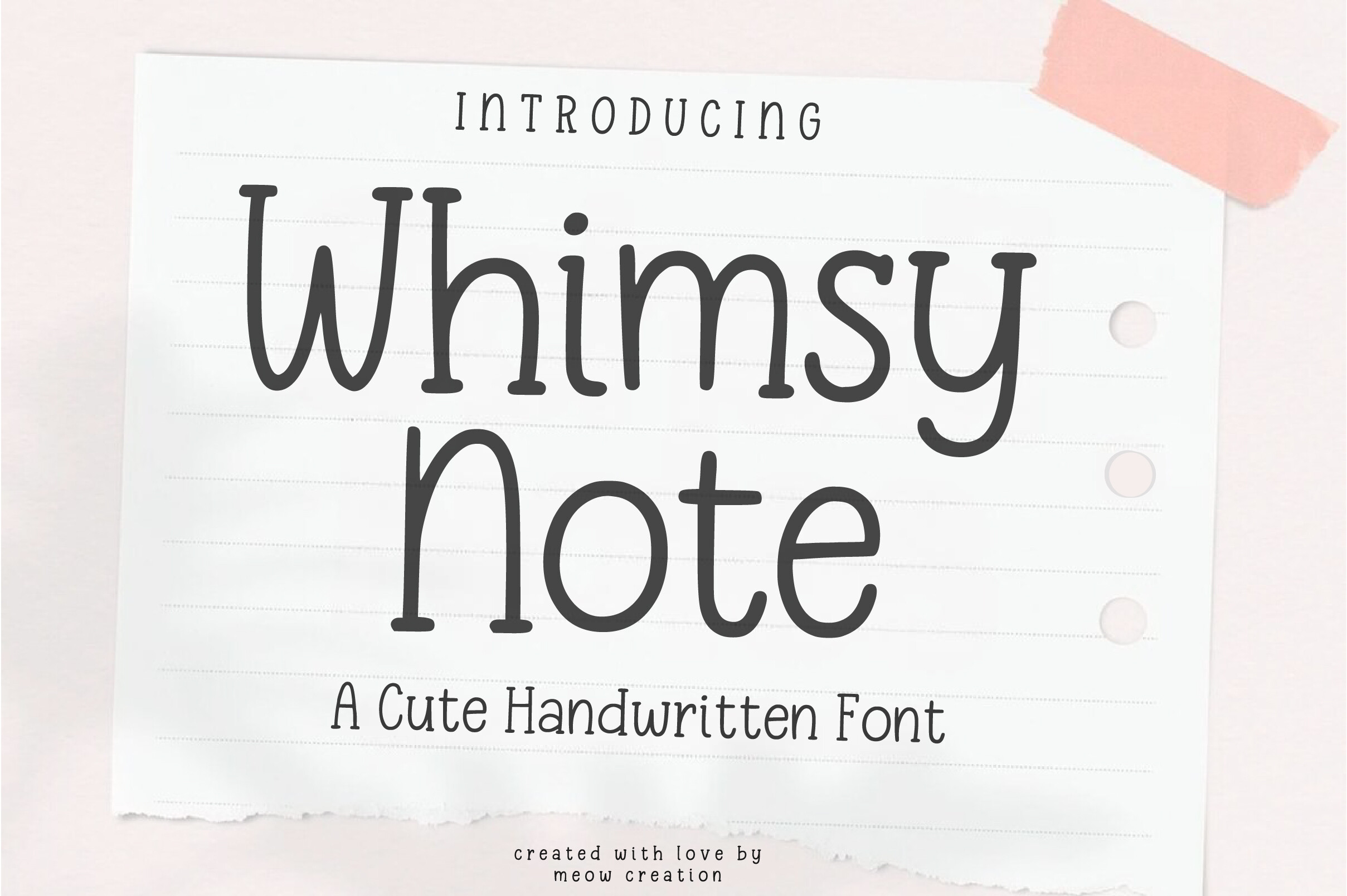 Whimsy Note preview, placeholder image